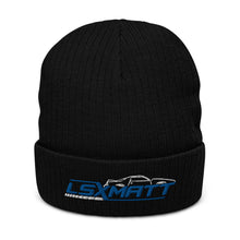 Load image into Gallery viewer, Embroidered Ribbed Knit Beanie
